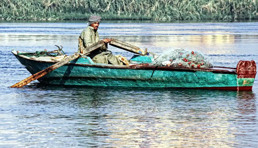 The Great Nile River of Egypt